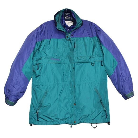 Vintage Columbia‎ 2-1 Winter Coat Womens Size Medium - Picture 1 of 11